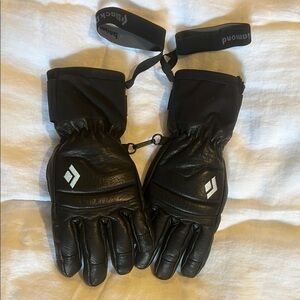 Black Diamond W’s Leather BDdry Ski Gloves Small